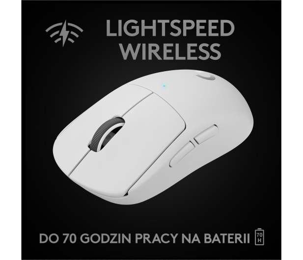 Logitech OUTLET - G PRO X Superlight biały - 1500657 - zdjęcie 9